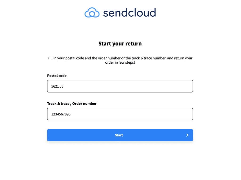 Webshop retouren afhandelen met het vernieuwde retourportaal van Sendcloud