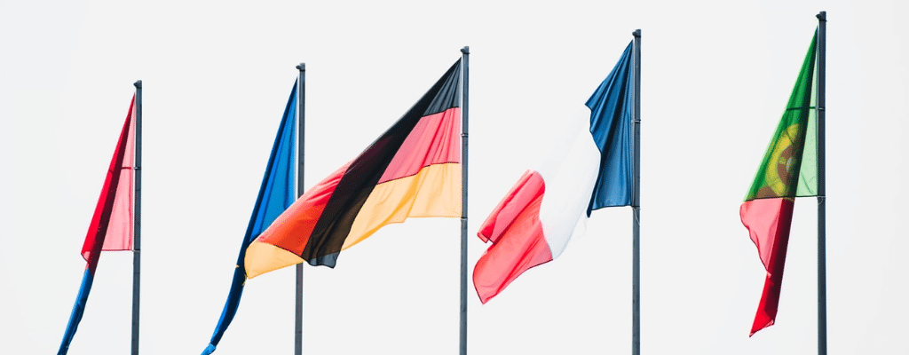 european nations flags