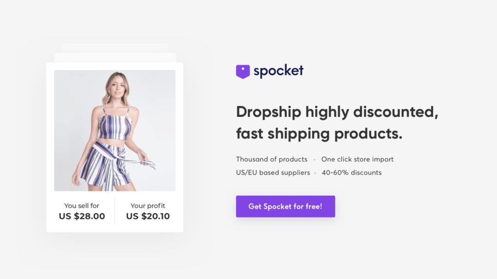 Best Shopify Apps - Spocket