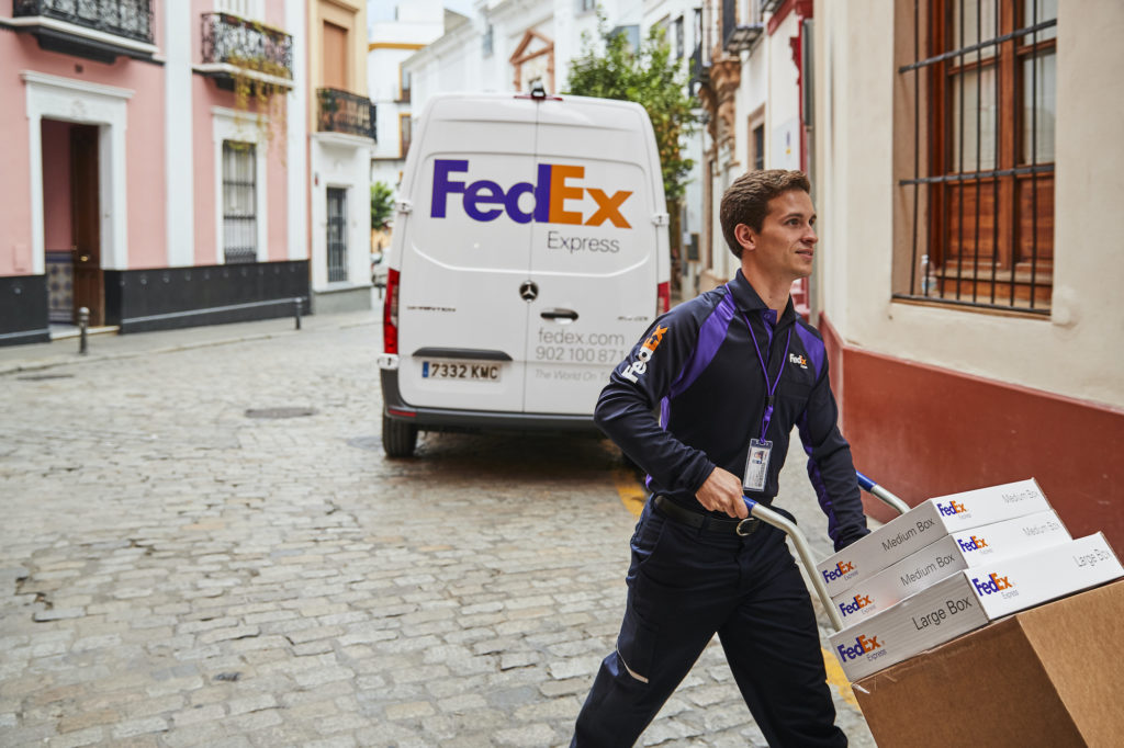 FedEx bezorgen